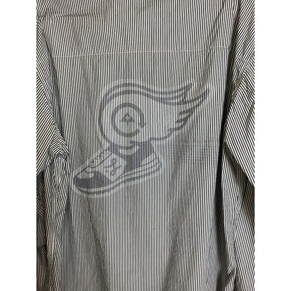 LRG Mens Long Sleeve Striped Button Down Shirt Sz 3XL EUC Trendy Streetwear - Picture 6 of 14